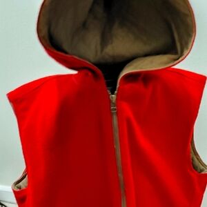 j. Peterman co. men's zip hood vest